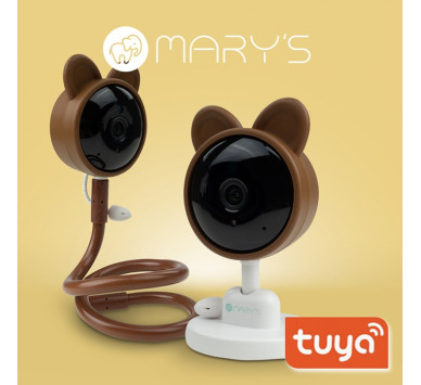 MARY'S ΗΛΕΚΤΡΟΝΙΚΟ ΜΟΝΙΤΟΡ ΜΩΡΟΥ ΑΡΚΟΥΔΑΚΙ ΚΑΦΕ WIFI TUYA