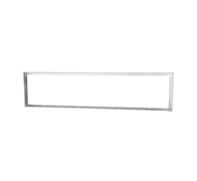 ΒΑΣΗ ΕΞΩΤΕΡΙΚΗ ΓΙΑ ΦΩΤΙΣΤΙΚΟ PANEL LED 120X30X6.3 ΛΕΥΚΟ