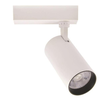 ΣΠΟΤ ΡΑΓΑΣ LED 2 ΓΡΑΜΜΩΝ 30W 4000K Φ80Χ160 ΛΕΥΚΟ PLUS
