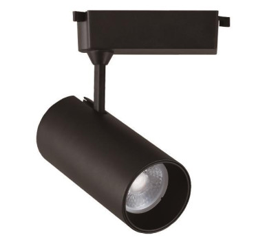 ΣΠΟΤ ΡΑΓΑΣ LED 2 ΓΡΑΜΜΩΝ 30W 3000K Φ80Χ160 ΜΑΥΡΟ PLUS