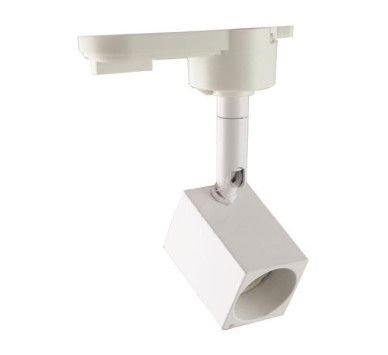 ΣΠΟΤ ΡΑΓΑΣ 2 ΓΡΑΜΜΩΝ GU10 30x30mm 4cm ΣΤΥΛΟΣ ΛΕΥΚΟ