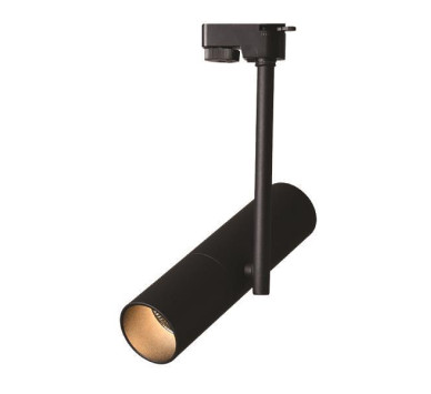 ΣΠΟΤ ΡΑΓΑΣ 2 ΓΡΑΜΜΩΝ GU10 Φ53x200mm ΜΑΥΡΟ