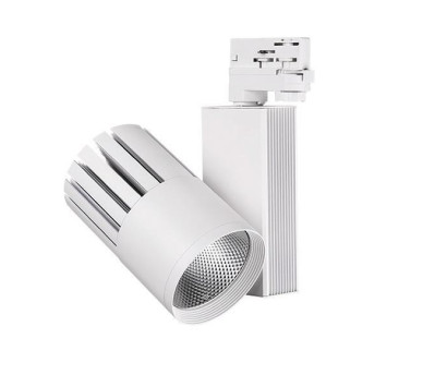 ΣΠΟΤ ΡΑΓΑΣ LED 30W 4000K 4 ΓΡΑΜΜΩΝ ΛΕΥΚΟ PLUS