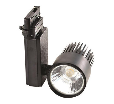 ΣΠΟΤ ΡΑΓΑΣ LED 4 ΓΡΑΜΜΩΝ 30W 4000K ΜΑΥΡΟ PLUS