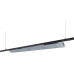 ΦΩΤΙΣΤΙΚΟ ΓΡΑΜΜΙΚΟ ΡΑΓΑΣ ΚΙΝΗΤΟ LED 4 ΓΡΑΜΜΩΝ 40W 114cm 3CCT ΜΑΥΡΟ PRO