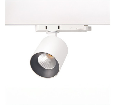 ΣΠΟΤ ΡΑΓΑΣ DIMMING LED 28W 4000K TRIAC 4 ΓΡΑΜΜΩΝ ΜΑΥΡΟ PRO