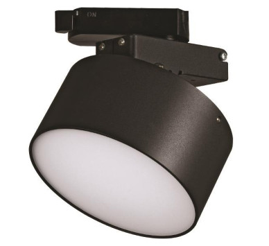 ΣΠΟΤ ΡΑΓΑΣ LED 18W 3000K 4 ΓΡΑΜΜΩΝ MY-Q077-03 ΜΑΥΡΟ PLUS