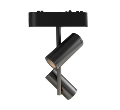 ΣΠΟΤ ΜΑΥΡΟ ΜΑΓΝΗΤΙΚΗΣ ΡΑΓΑΣ ULTRA SLIM 2x8W 3CCT ΜΕ TRIAC