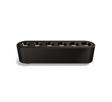 ΦΩΤΙΣΤΙΚΟ ΜΑΥΡΟ ΜΑΓΝΗΤΙΚΗΣ ΡΑΓΑΣ ULTRA SLIM 12W 3CCT 222xW25xH27.5mm 100⁰