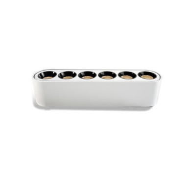 ΦΩΤΙΣΤΙΚΟ ΛΕΥΚΟ ΜΑΓΝΗΤΙΚΗΣ ΡΑΓΑΣ ULTRA SLIM 6W 3CCT 114.5x25x27.5mm 36⁰