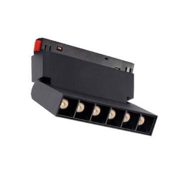 ΣΠΟΤ ΜΑΓΝΗΤΙΚΗΣ ΡΑΓΑΣ LED 6W 24° 4000Κ CX20-DQ01 ΜΑΥΡΟ