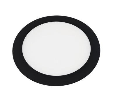 ΦΩΤΙΣΤΙΚΟ ΧΩΝΕΥΤΟ LED SLIM Φ225 20W 6500Κ ΜΑΥΡΟ VALUE