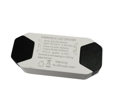 ΤΡΟΦΟΔΟΤΙΚΟ DIMMER ΓΙΑ LED SLIM PANEL ΑΠΟ 15-24W 85-265V AC 300mA 3 ΧΡΟΝΙΑ ΕΓΓΥΗΣΗ