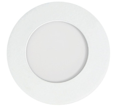 ΦΩΤΙΣΤΙΚΟ ΧΩΝΕΥΤΟ LED SLIM 3W 85-265V 3CCT Φ90 WHITE PLUS