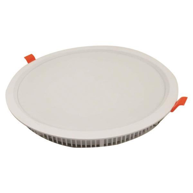 ΦΩΤΙΣΤΙΚΟ ΧΩΝΕΥΤΟ LED SLIM 40W 6500Κ Φ225 ΛΕΥΚΟ PLUS