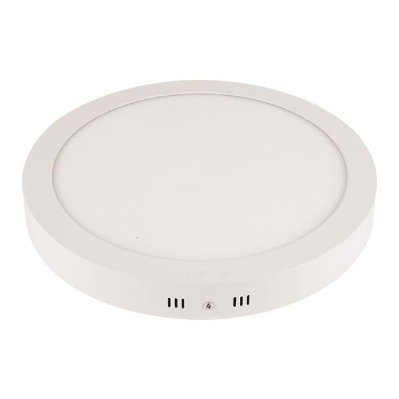 ΦΩΤΙΣΤΙΚΟ ΕΞΩΤΕΡΙΚΟ LED SLIM 12W 4000K Φ170 ΛΕΥΚΟ PLUS