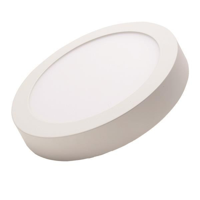 ΦΩΤΙΣΤΙΚΟ ΕΞΩΤΕΡΙΚΟ LED SLIM 20W 3000K Φ225 ΛΕΥΚΟ PLUS