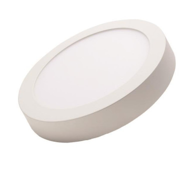 ΦΩΤΙΣΤΙΚΟ ΕΞΩΤΕΡΙΚΟ LED SLIM 24W 4000K Φ225 ΛΕΥΚΟ PLUS