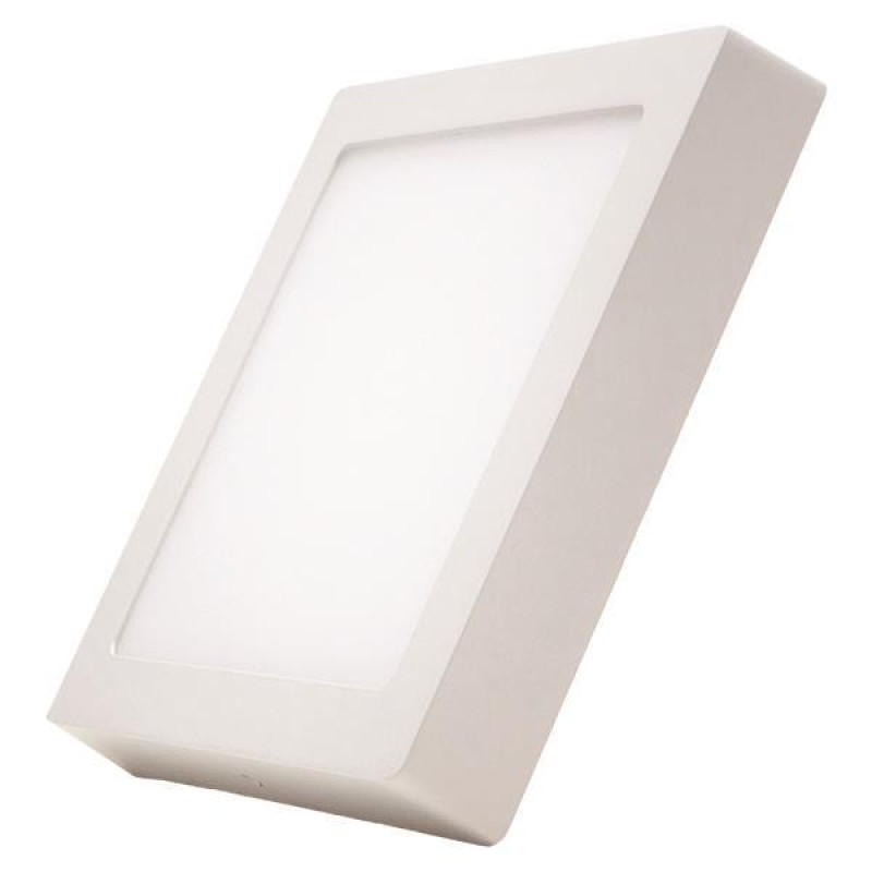 ΦΩΤΙΣΤΙΚΟ ΕΞΩΤΕΡΙΚΟ LED SLIM 24W 3000K 225Χ225 ΛΕΥΚΟ PLUS