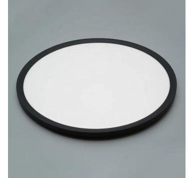 ΦΩΤΙΣΤΙΚΟ ΟΡΟΦΗΣ LED SLIM 42W 3CCT Φ50 ΜΑΥΡΟ PLUS
