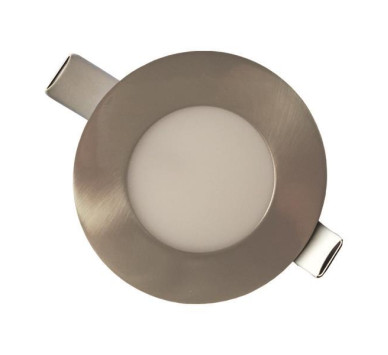 ΦΩΤΙΣΤΙΚΟ ΧΩΝΕΥΤΟ LED SLIM 3W 4000K Φ85 ΣΑΤΙΝΕ PLUS