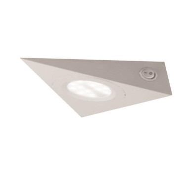 ΦΩΤΙΣΤΙΚΟ ΕΞΩΤΕΡΙΚΟ LED SLIM 124Χ40 2W 3000K ΛΕΥΚΟ PLUS