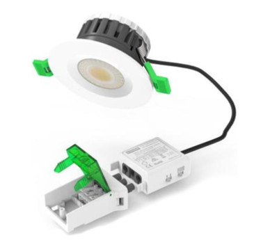 ΦΩΤΙΣΤΙΚΟ ΧΩΝΕΥΤΟ LED 5/8W 4CCT Φ90 IP65 ΛΕΥΚΟ PRO