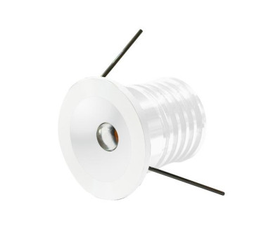 ΦΩΤΙΣΤΙΚΟ ΧΩΝΕΥΤΟ LED 1W 12V 6500Κ Φ30 ΛΕΥΚΟ PLUS