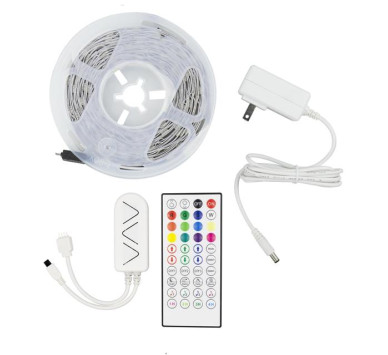 ΤΑΙΝΙΑ LED PIXEL KIT RGB 5 ΜΕΤΡΩΝ 12V + DRIVER + Wifi CONTROLLER ΜΕ ΜΟΥΣΙΚΗ IP20