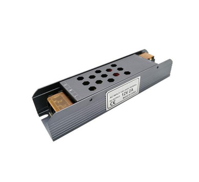 ΤΡΟΦΟΔΟΤΙΚΟ ΜΕΤΑΛΛΙΚΟ SLIM 12V DC 36W IP20 PRO