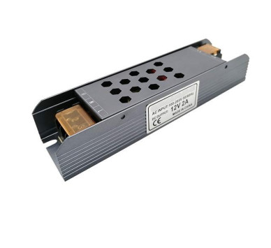 ΤΡΟΦΟΔΟΤΙΚΟ ΜΕΤΑΛΛΙΚΟ SLIM 24V DC 24W IP20 PRO