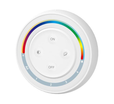 ΑΣΥΡΜΑΤΟ ΧΕΙΡΙΣΤΗΡΙΟ ΤΟΙΧΟΥ RF Wifi RGBW 4 ΚΑΝΑΛΙΑ