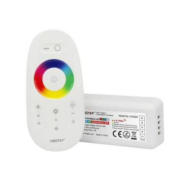 ΑΣΥΡΜΑΤΟ KIT RF CONTROLLER RGBW 10A DC 12V/122W 24V/288W