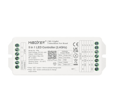 ΑΣΥΡΜΑΤΟ RF CONTROLLER RGBCCT 20A DC12V-48V