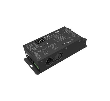 DMX512/RDM DECODER RGBW 8A*4CH 12-48VDC MAX32A D4-XE