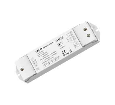 DIMMER DALI LED ''DA4-M'' 4 ΚΑΝΑΛΙΑ 12-24VDC/4CH*5A 36-48VDC/4CH*3A