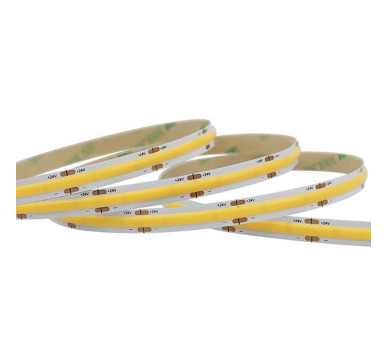 ΤΑΙΝΙΑ LED COB 5M 12W 24V 6500K 480L/M IP44 PRO