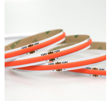 ΤΑΙΝΙΑ LED COB 5M 12W 24V ΚΟΚΚΙΝΟ 480L/M IP44 PRO