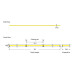 ΤΑΙΝΙΑ LED COB 5M 12W 24V ΜΠΛΕ 480L/M IP44 PRO
