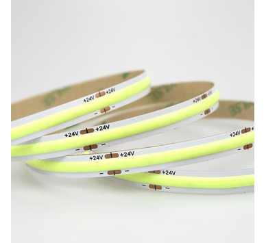 ΤΑΙΝΙΑ LED COB 5M 12W 24V ΠΡΑΣΙΝΟ 480L/M IP44 PRO