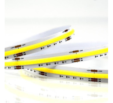 ΤΑΙΝΙΑ LED COB 5M 12W 24V CCT 640L/M IP44 PRO
