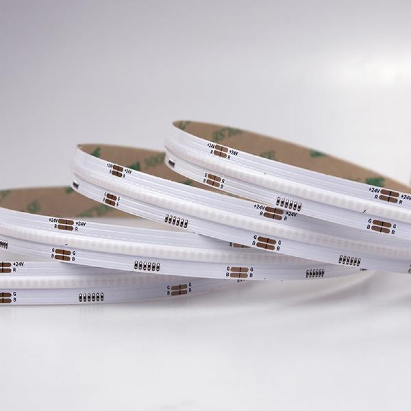 ΤΑΙΝΙΑ LED COB 5M 14W 24V RGB 576L/M IP44 PRO