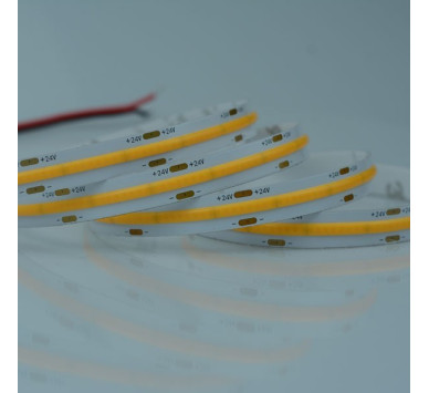 ΤΑΙΝΙΑ LED COB 5M 16W 24V 6500K 480L/M IP20 PRO
