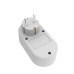 ΑΝΤΑΠΤΟΡΑΣ ΣΟΥΚΟ ΜΕ 2 USB (Type C+ Type A) ΛΕΥΚΟ ΜΕ ΠΡΟΣΤΑΣΙΑ ΕΠΑΦΩΝ