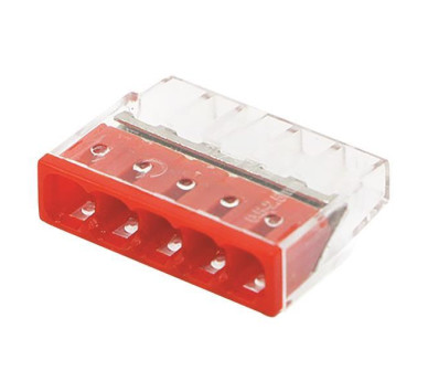 ΚΛΕΜΜΑ PCT-205 5 ΘΕΣΕΩΝ ΜΕ ΥΠΟΔΟΧΗ 0,50-2,5mm 24Α 400V