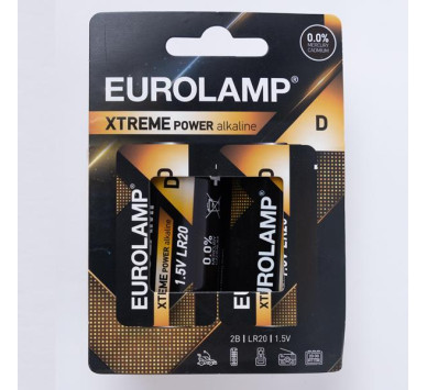 ΜΠΑΤΑΡΙΑ EXTREME D (LR20) 2τμχ 1,5V