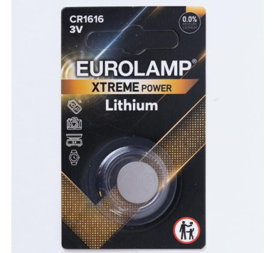 ΜΠΑΤΑΡΙΑ ΛΙΘΙΟΥ EXTREME CR1616 1τμχ 3V
