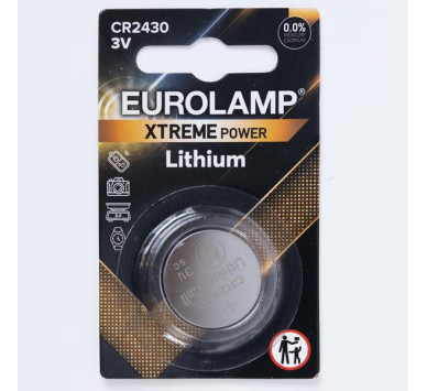 ΜΠΑΤΑΡΙΑ ΛΙΘΙΟΥ EXTREME CR2430 1τμχ 3V