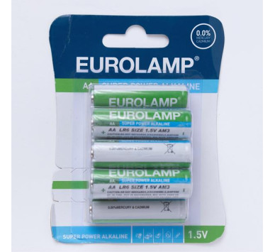 ΜΠΑΤΑΡΙΑ ΑΛΚΑΛΙΚΗ ΑΑ (LR6) 8τμχ 1,5V