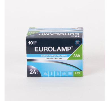 ΜΠΑΤΑΡΙΑ ΑΛΚΑΛΙΚΗ ΑΑΑ(LR03) 24τμχ 1,5V
